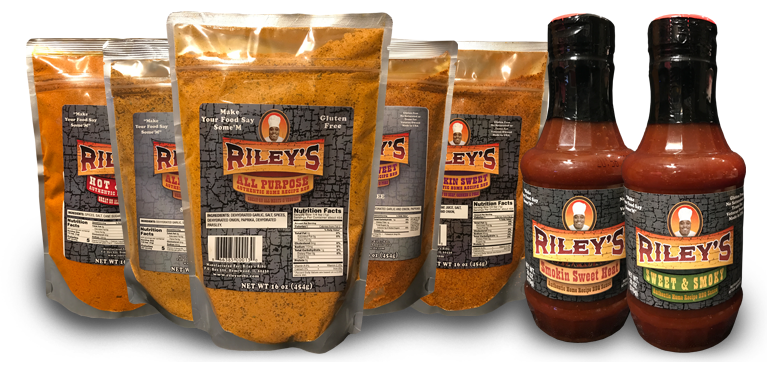 Rileys Ribz Seasonings and BBQ Sauces